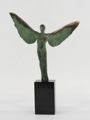 Original Figurative Religious Sculpture by Joanna Zakrzewska-Cholewa