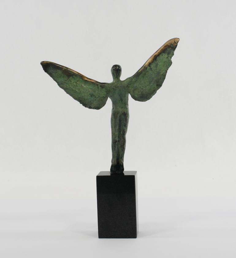 Original Figurative Religious Sculpture by Joanna Zakrzewska-Cholewa