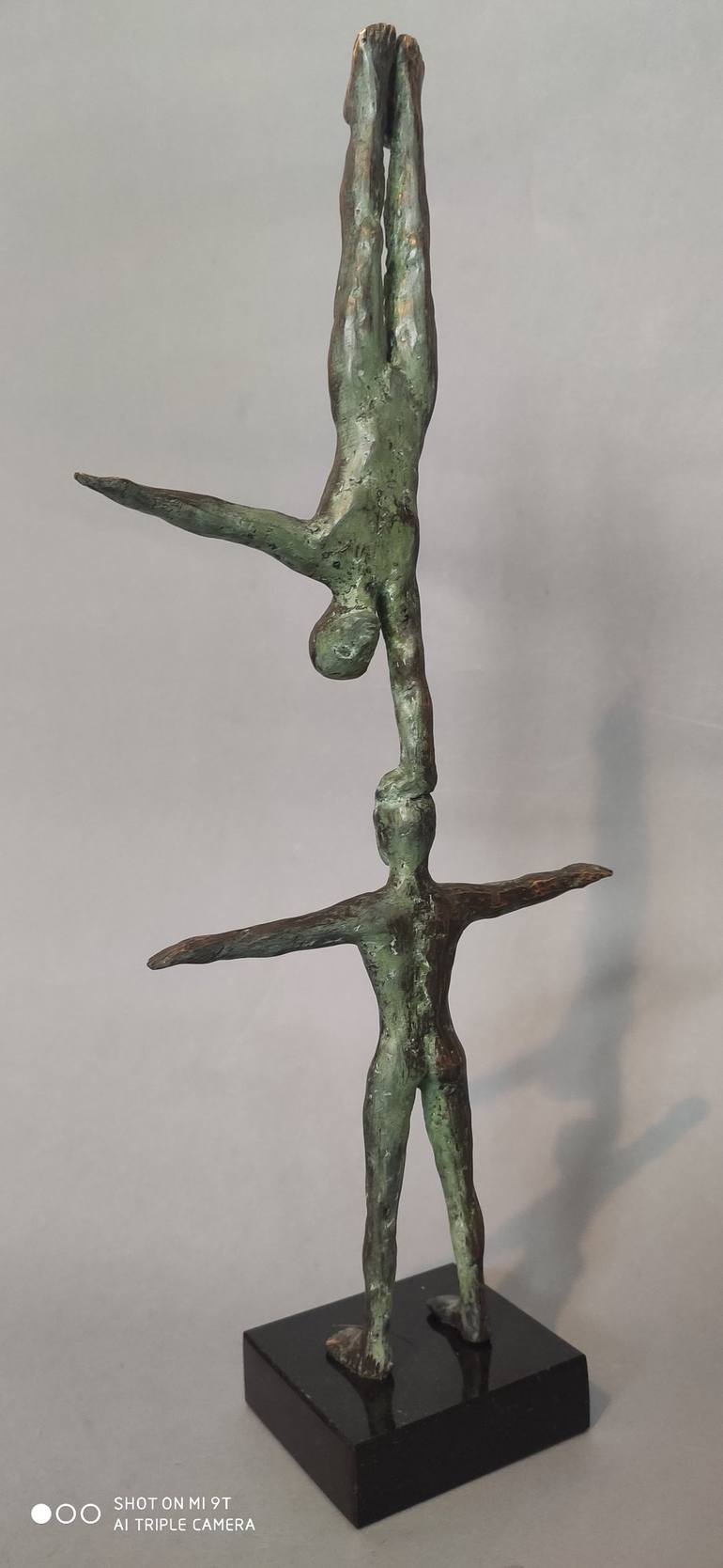 Original Art Deco Sport Sculpture by Joanna Zakrzewska-Cholewa