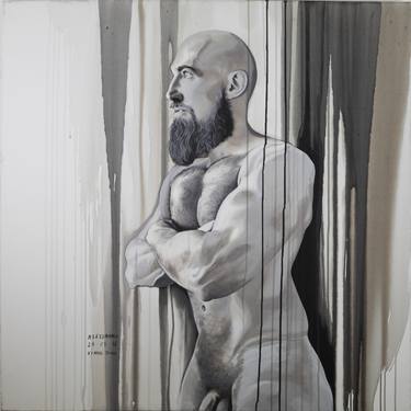 Original Figurative Nude Paintings by Nigel Joyce