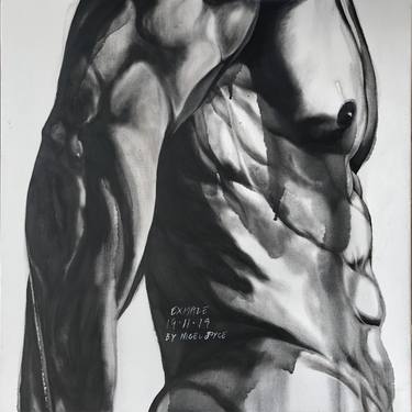 Original Figurative Nude Paintings by Nigel Joyce