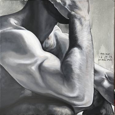 Original Figurative Nude Paintings by Nigel Joyce