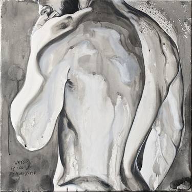 Original Figurative Nude Painting by Nigel Joyce