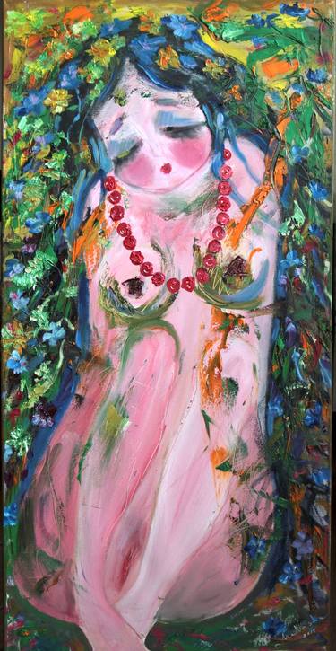 Print of Nude Paintings by MASHA GERASIMOVA