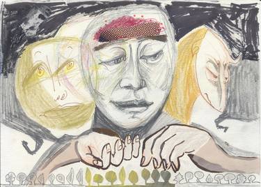 Print of Expressionism People Collage by Cristina Labo