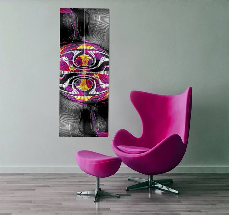 Original Abstract Expressionism Abstract Digital by BožIna Nina ČOlović