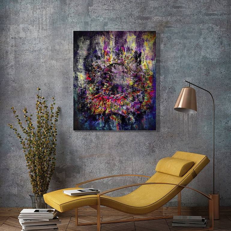 Original Abstract Mixed Media by Božina Nina Čolović