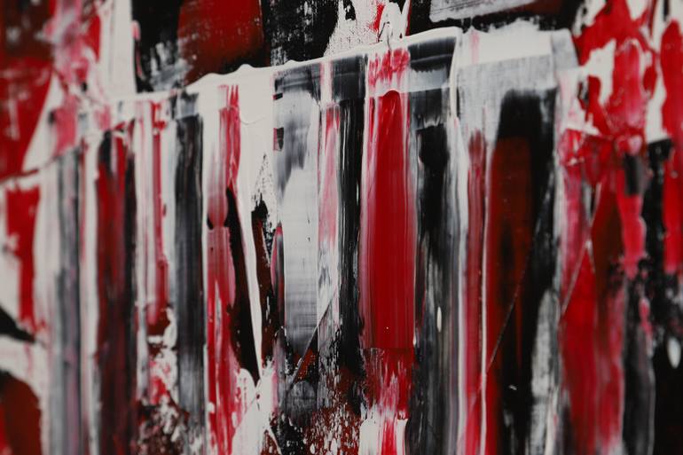 Original Abstract Expressionism Abstract Painting by Dimitris Kyriakos