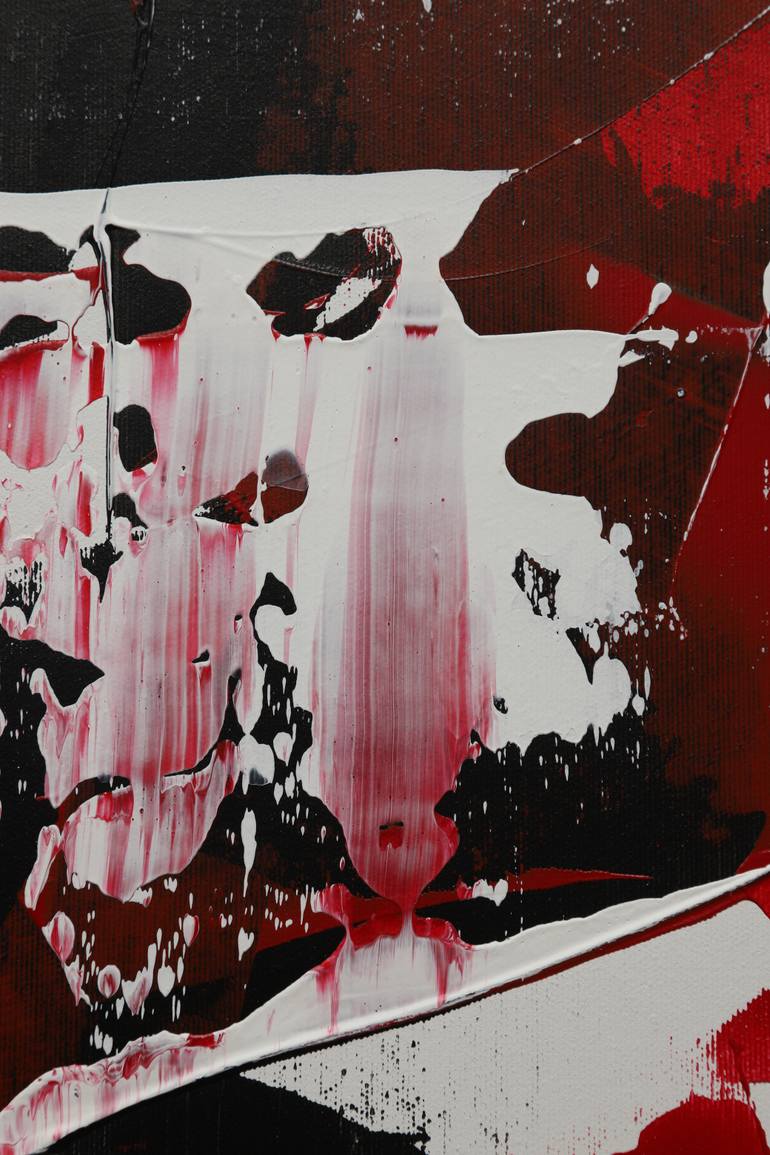 Original Abstract Expressionism Abstract Painting by Dimitris Kyriakos