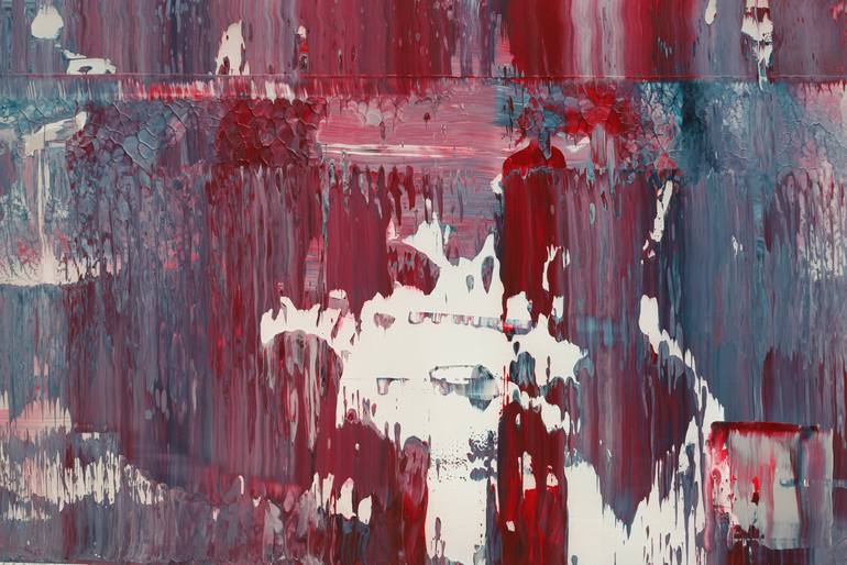 Original Abstract Expressionism Abstract Painting by Dimitris Kyriakos