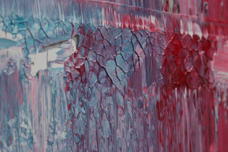 Original Abstract Expressionism Abstract Painting by Dimitris Kyriakos