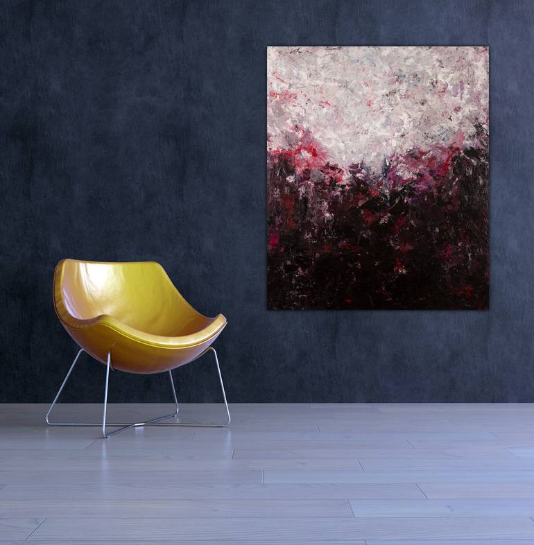 Original Abstract Expressionism Abstract Painting by William Mills