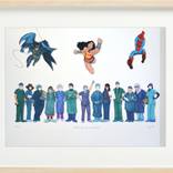 People who are Superheroes - Limited Edition of 50 by Ponie O