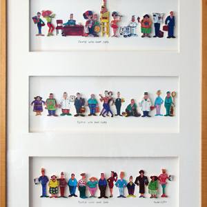 People with good jobs. People with bad jobs. People with nose jobs. - Limited Edition of 50