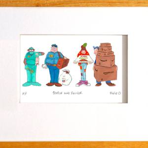 People who deliver - Limited Edition of 100