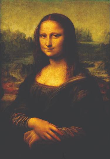 Mona Lisa digital painting thumb