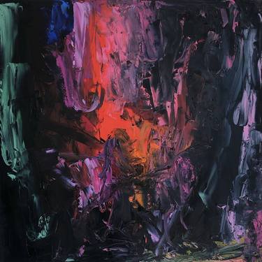 Original Abstract Expressionism Abstract Paintings by Dwayne Hutton