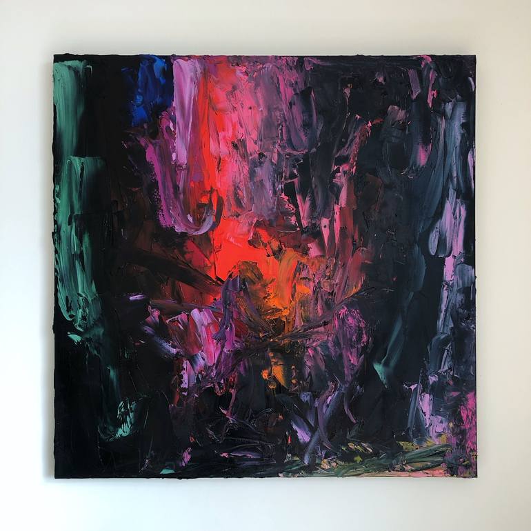 Original Abstract Painting by Dwayne Hutton