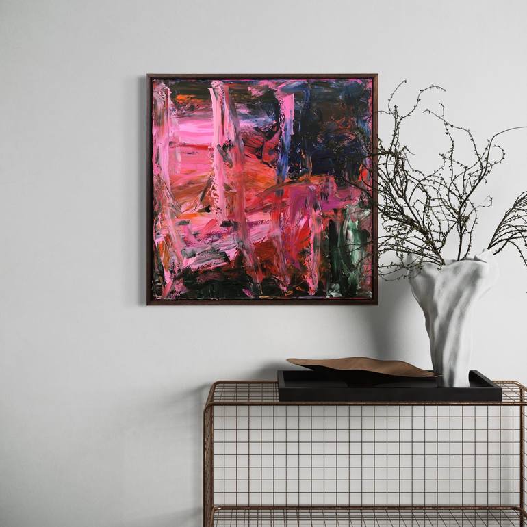 Original Abstract Painting by Dwayne Hutton