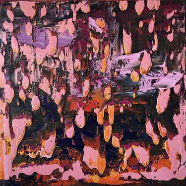 Original Abstract Expressionism Abstract Paintings by Dwayne Hutton