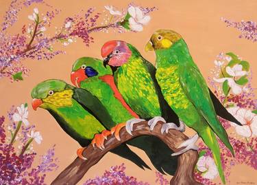 Original Animal Paintings by Lucia Febronia Accordino