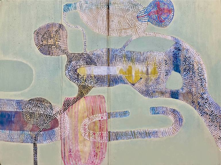 Original Contemporary Abstract Paintings by Amelia Currier