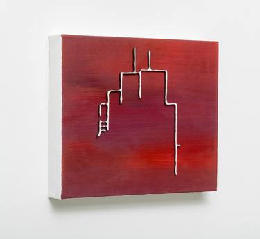 Original Minimalism Architecture Paintings by Karla Köhler