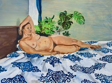 Original Nude Painting by CJ Howard