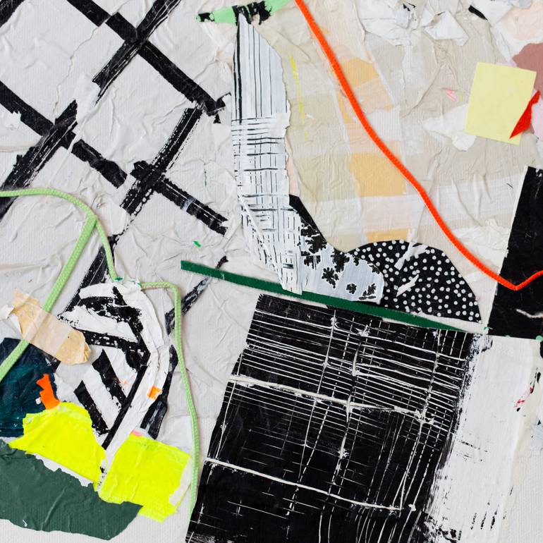 Original Conceptual Abstract Painting by Jodie Fletcher