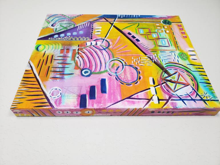 Original Abstract Expressionism Abstract Painting by Kelsey Proffitt