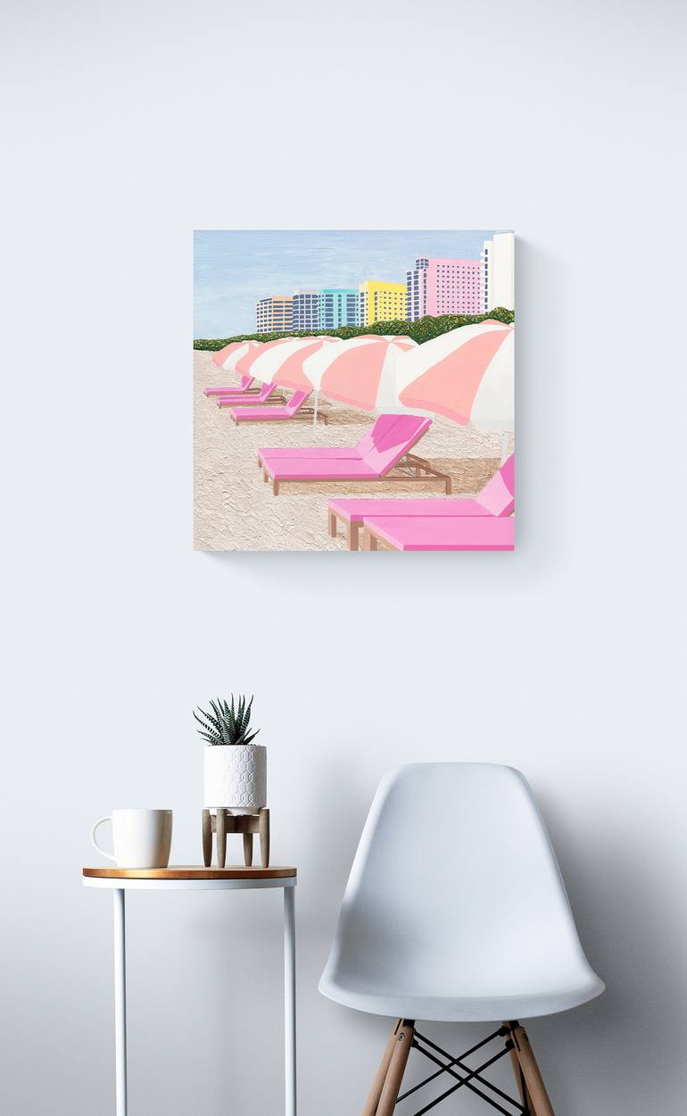 Original Fine Art Beach Painting by Kate Powell