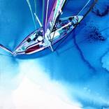 GULLS VIEW blue by Kristen Elizabeth