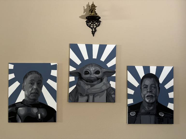 Original Pop Art Pop Culture/Celebrity Painting by Oni Sakti