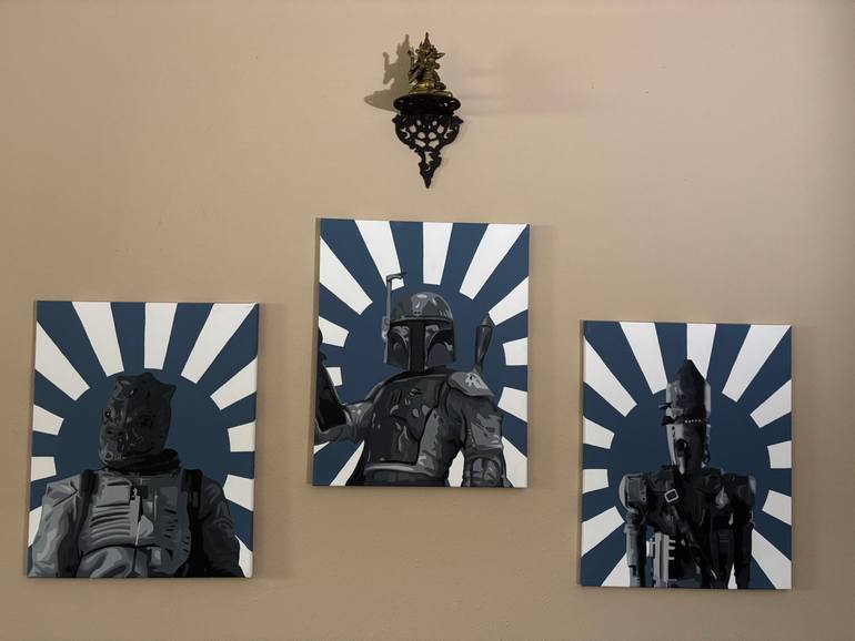 Original Pop Art Pop Culture/Celebrity Painting by Oni Sakti