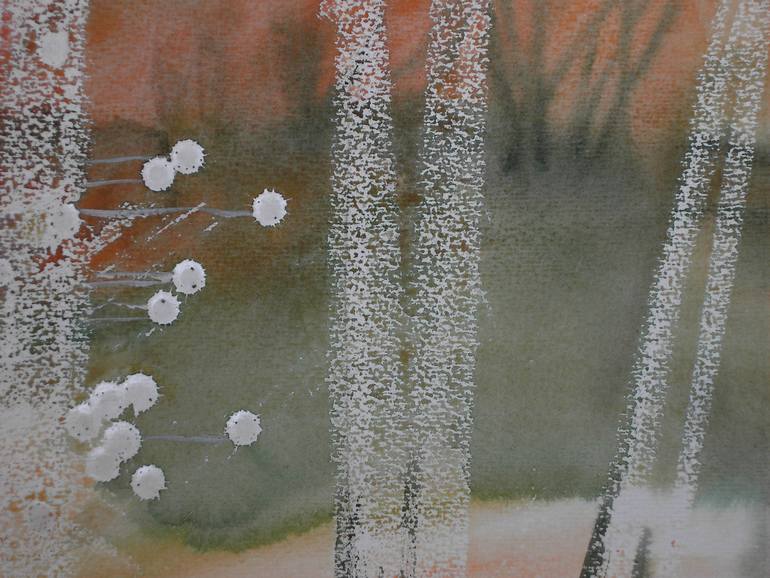 Original Expressionism Landscape Painting by Valerii Oliinyk