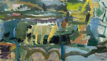 Original Expressionism Landscape Paintings by Deborah Moss