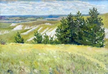 Original Fine Art Landscape Painting by Kirill Pastushenko