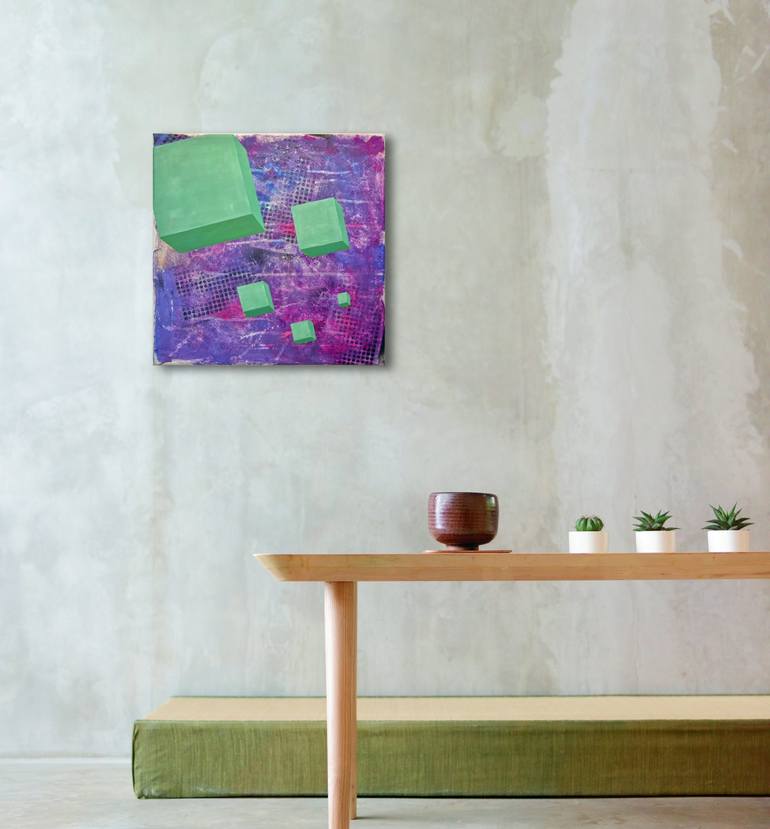 Original Minimalism Abstract Painting by Stanley Zinser