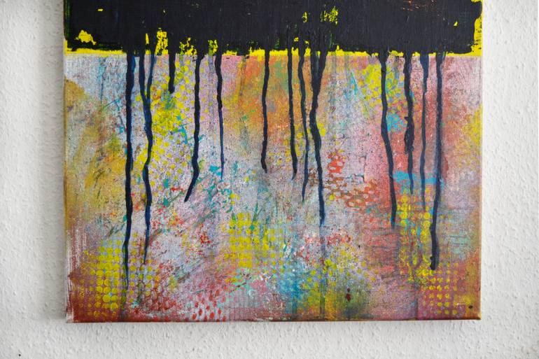 Original Conceptual Abstract Painting by Stanley Zinser