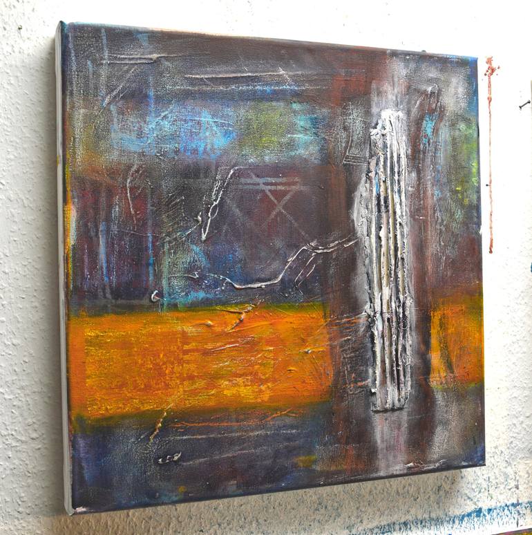 Original Abstract Expressionism Abstract Painting by Stanley Zinser