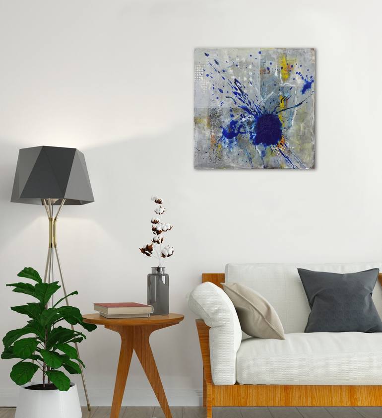 Original Abstract Painting by Stanley Zinser