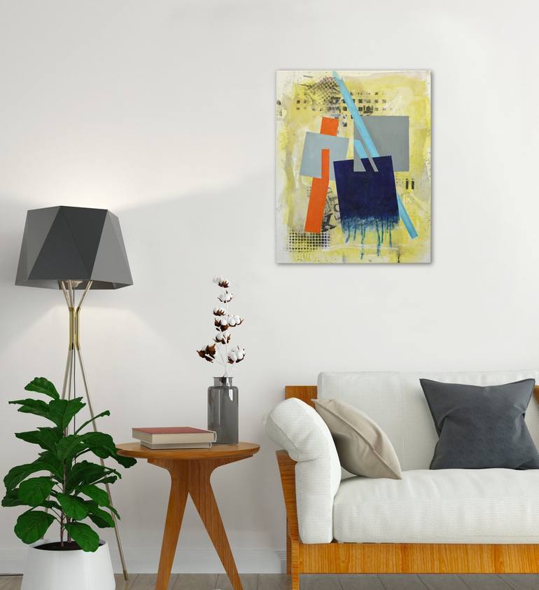 Original Abstract Painting by Stanley Zinser