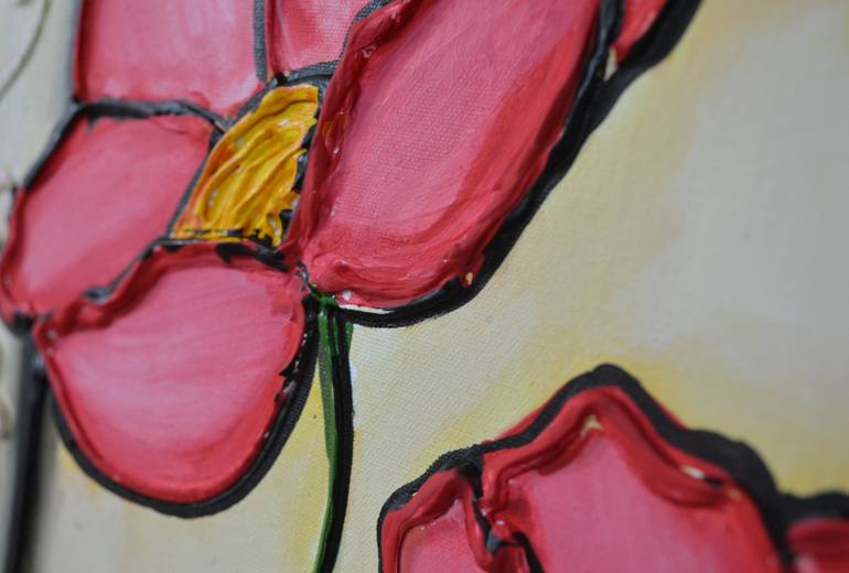 Original Figurative Floral Painting by Madisson ART