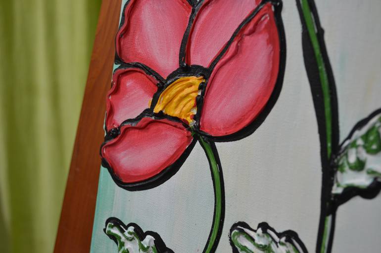 Original Figurative Floral Painting by Madisson ART