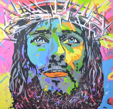 Print of Pop Art Religion Paintings by Madisson ART