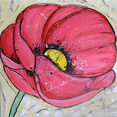 Print of Figurative Floral Paintings by Madisson ART