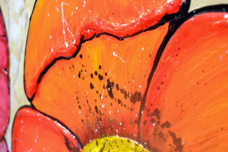 Original Figurative Floral Painting by Madisson Art