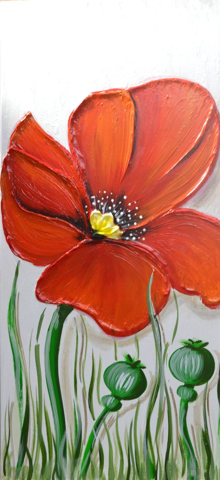 Original Floral Painting by Madisson ART