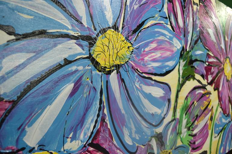 Original Figurative Floral Painting by Madisson ART
