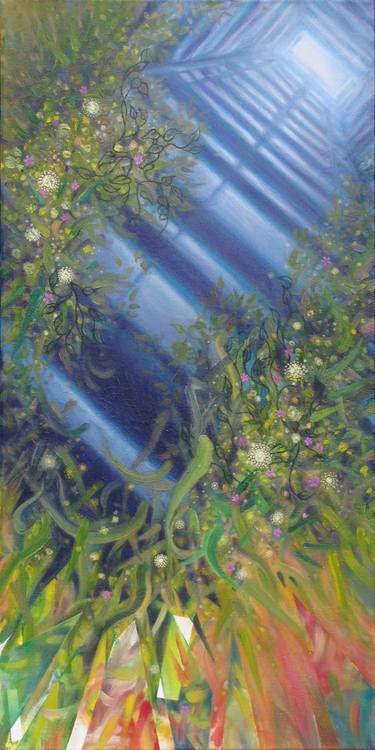Original Post-Impressionism Nature Painting by Joshua Singer